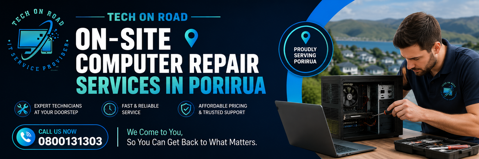 On-site Computer Repair Services in Porirua