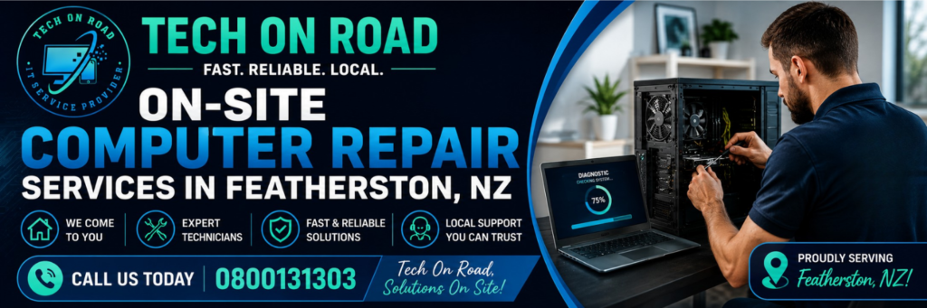 On‑site Computer Repair Services in Featherston, NZ