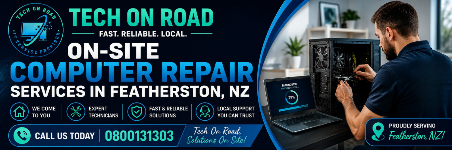 On‑site Computer Repair Services in Featherston, NZ