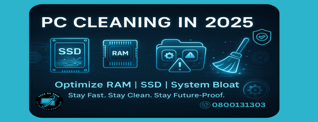 PC Cleaning in 2025: Why SSDs, RAM, and System Bloat Need Regular Optimization