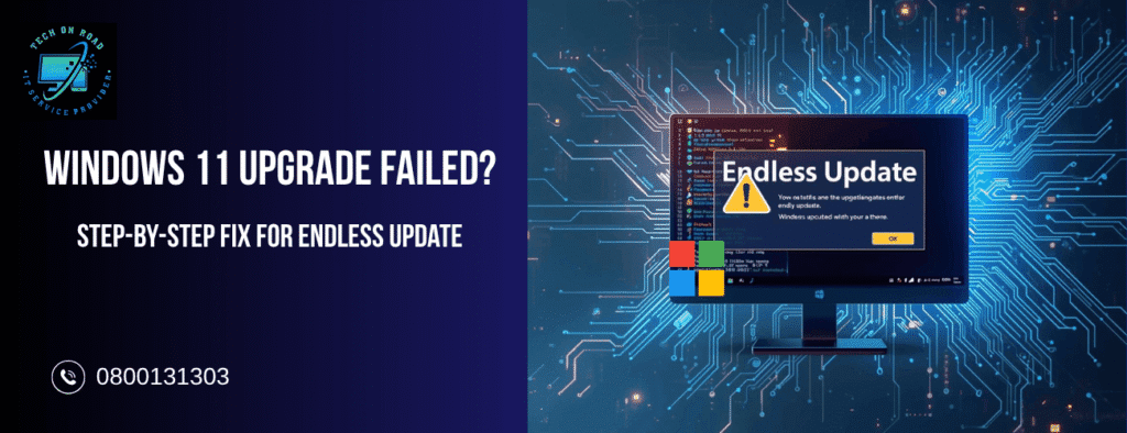 Windows 11 Upgrade Failed? Step-by-Step Fix for Endless Update