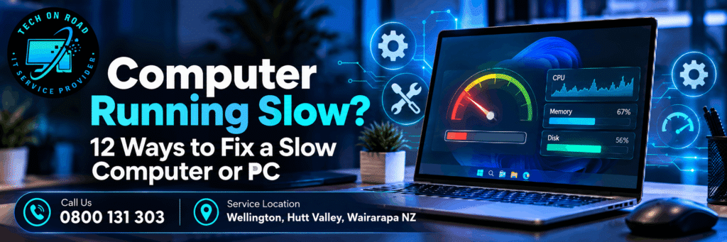 Computer Running Slow - 12 Ways to Fix a Slow Computer or PC