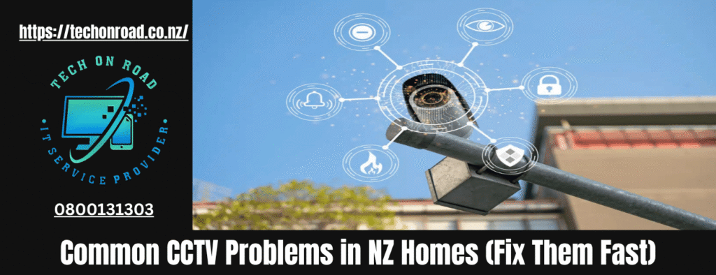 Common CCTV Problems in NZ Homes (Fix Them Fast)