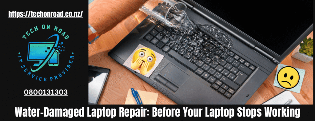 Water-Damaged Laptop Repair Before Your Laptop Stops Working
