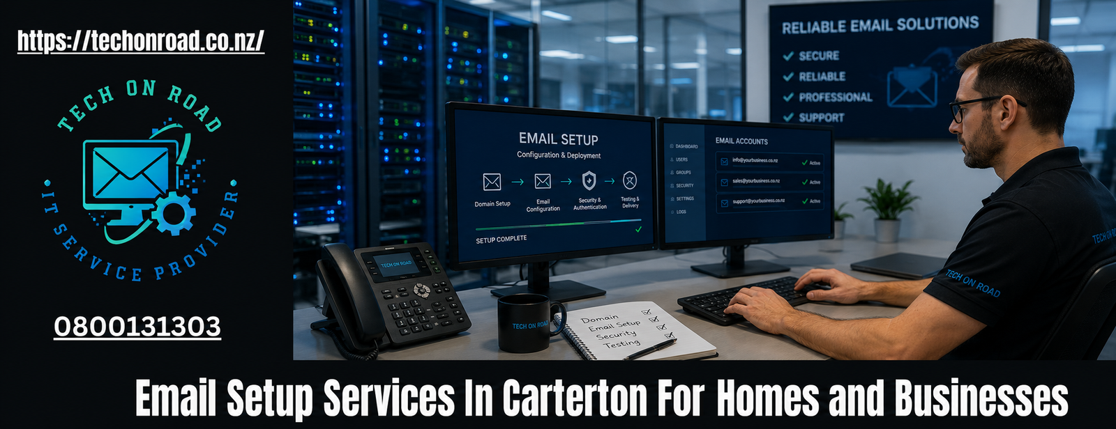 Email Setup Services In Carterton For Homes and Businesses