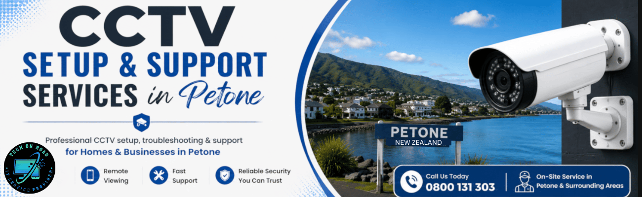 CCTV Setup & Support Services in Petone