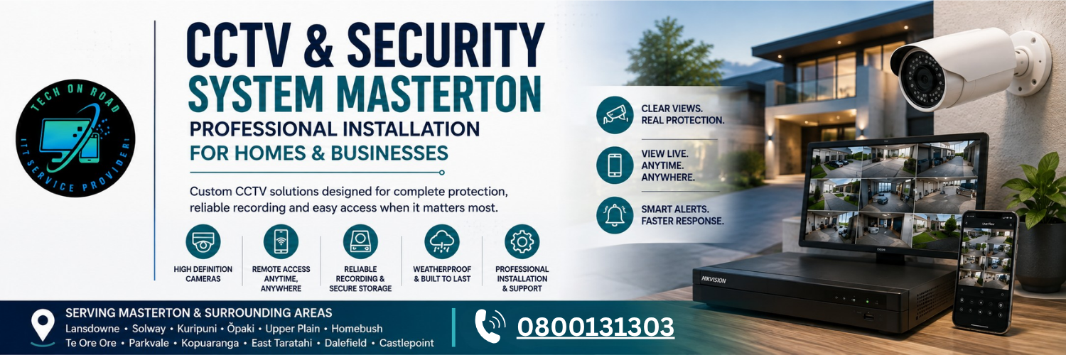 CCTV & Security System Masterton