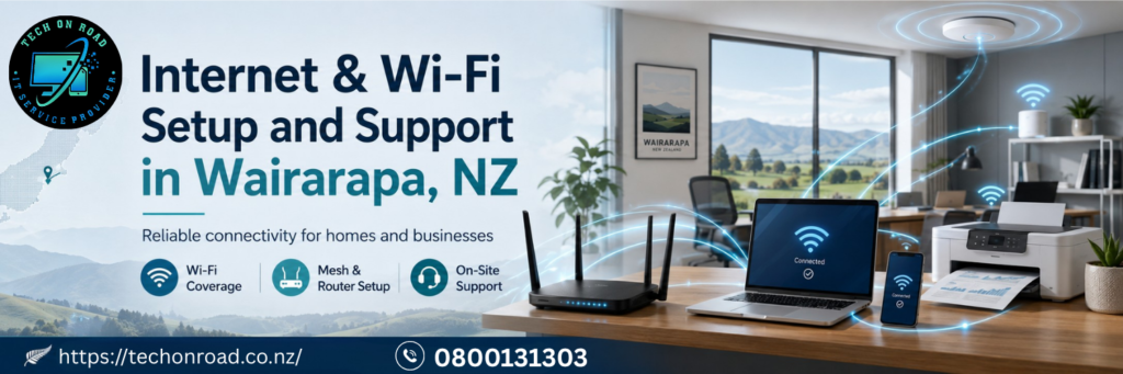 Internet & Wi-Fi Setup and Support in Wairarapa, NZ