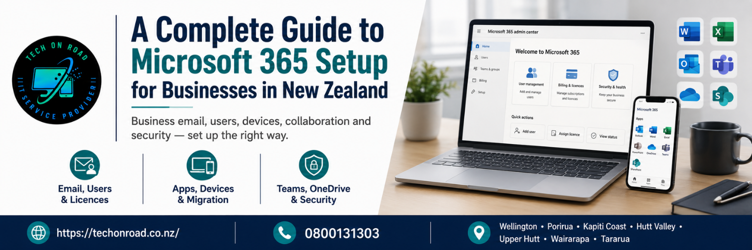 Microsoft 365 Setup for Businesses in New Zealand