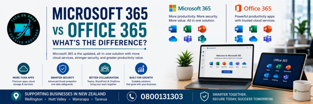 Microsoft 365 vs Office 365