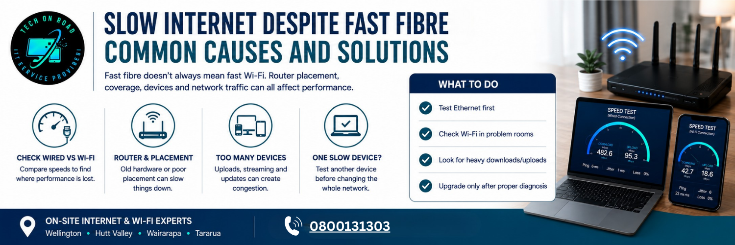 Slow Internet Despite Fast Fibre